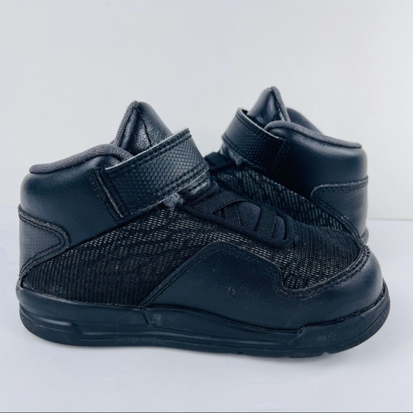 Nike Air Jordan Flight Club Black Basketball Shoes 602663-010 Toddler’s Size 7C - Picture 8 of 10